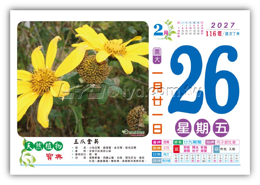 866八開天然植物寶典