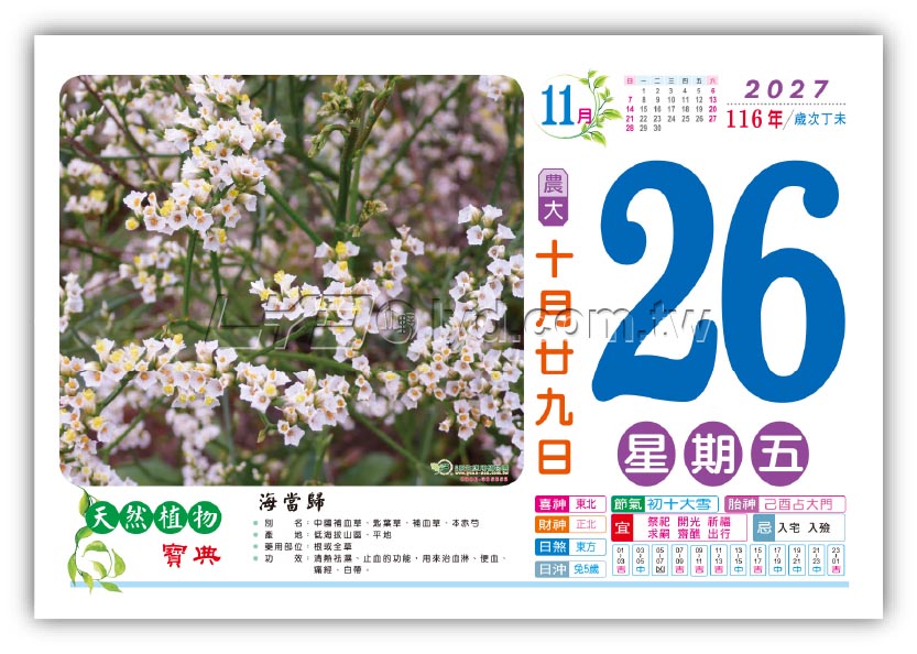866八開天然植物寶典