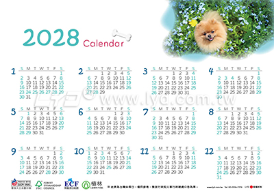 LTM06有你真好(狗)(大)便利貼(橫式)三角桌曆內頁圖