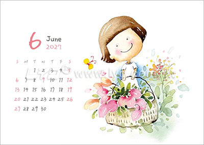 LTM09幸福時光(大)便利貼(橫式)三角桌曆內頁圖